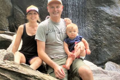 Photo of Kieron O'Grady and family