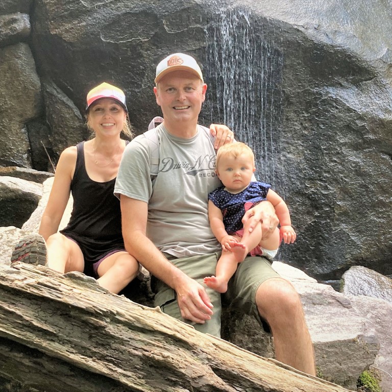 Photo of Kieron O'Grady and family